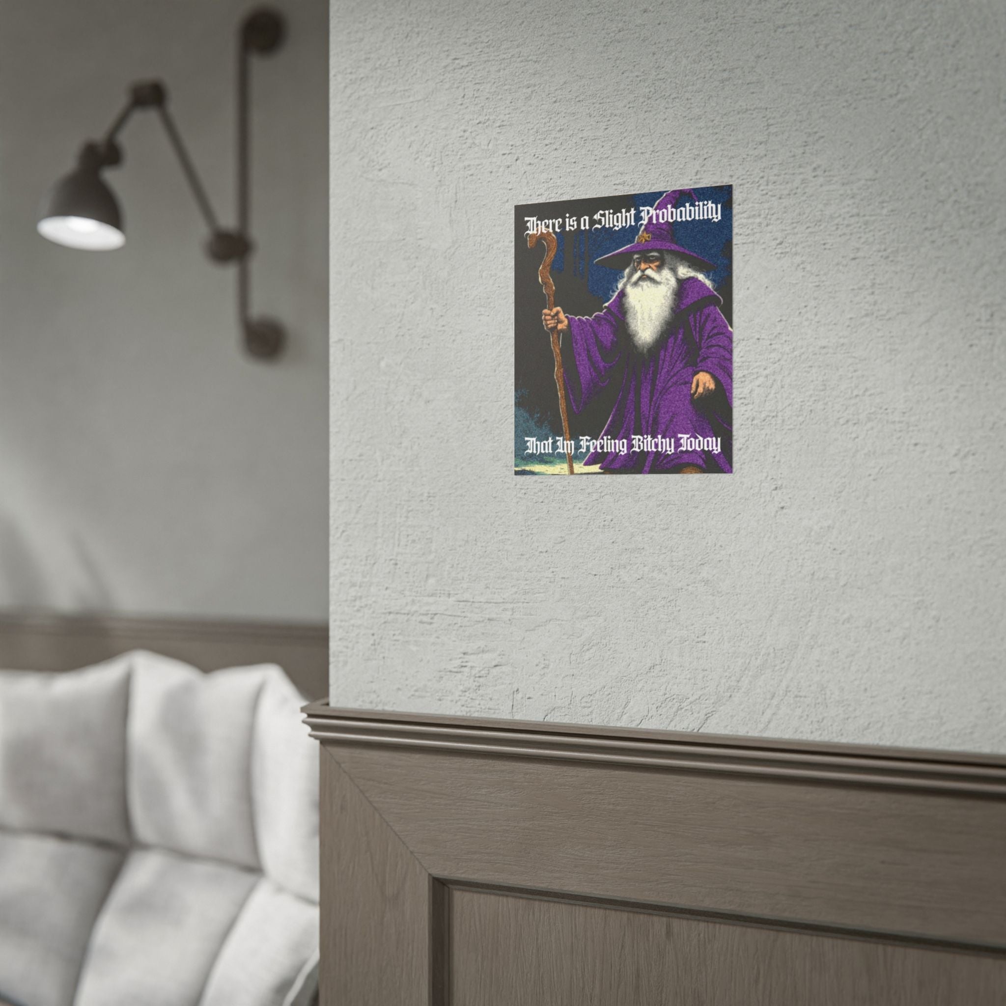 “Slight probability" Galactic Wizard Poster - The Galactic Wizard Emporium - Poster