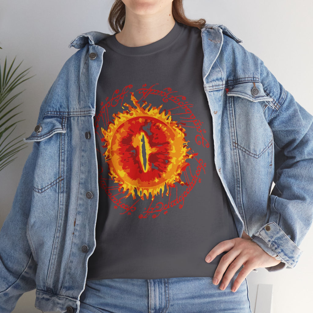 The Eye Galactic Wizard Rendition Heavyweight Cotton T-Shirt - The Galactic Wizard Emporium - T-Shirt