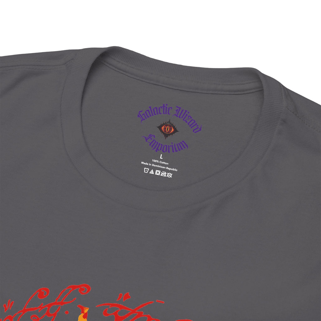 The Eye Galactic Wizard Rendition Heavyweight Cotton T-Shirt - The Galactic Wizard Emporium - T-Shirt