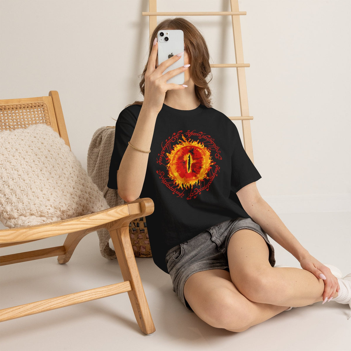 The Eye Galactic Wizard Rendition Heavyweight Cotton T-Shirt - The Galactic Wizard Emporium - T-Shirt