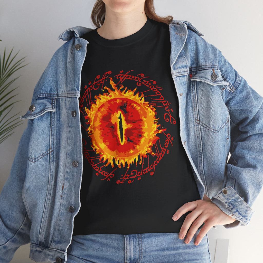 The Eye Galactic Wizard Rendition Heavyweight Cotton T-Shirt - The Galactic Wizard Emporium - T-Shirt