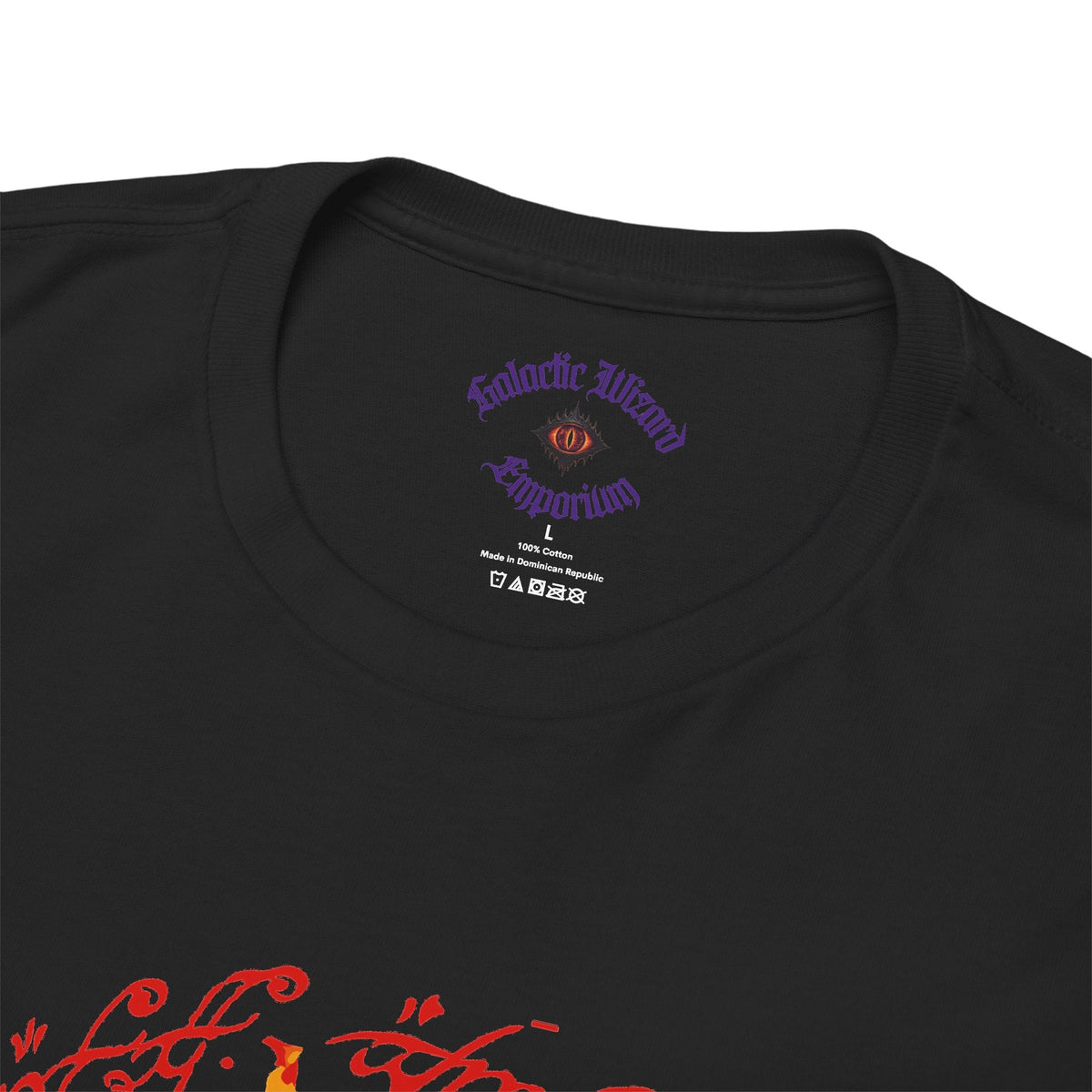 The Eye Galactic Wizard Rendition Heavyweight Cotton T-Shirt - The Galactic Wizard Emporium - T-Shirt
