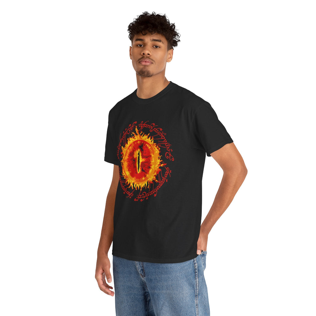 The Eye Galactic Wizard Rendition Heavyweight Cotton T-Shirt - The Galactic Wizard Emporium - T-Shirt
