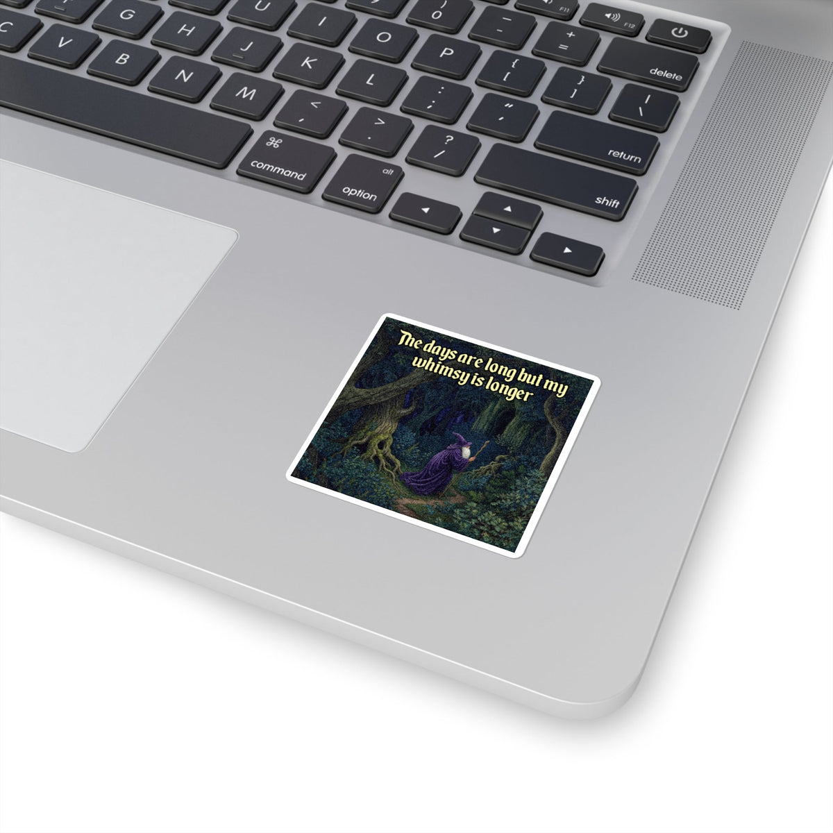 “Whimsy is Longer" Galactic Wizard Meme Sticker - The Galactic Wizard Emporium - Paper products