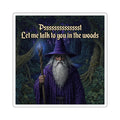 “Woods Talk" Galactic Wizard Meme Sticker - The Galactic Wizard Emporium - Paper products